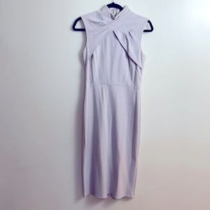 ASOS soft lilac bodycon dress